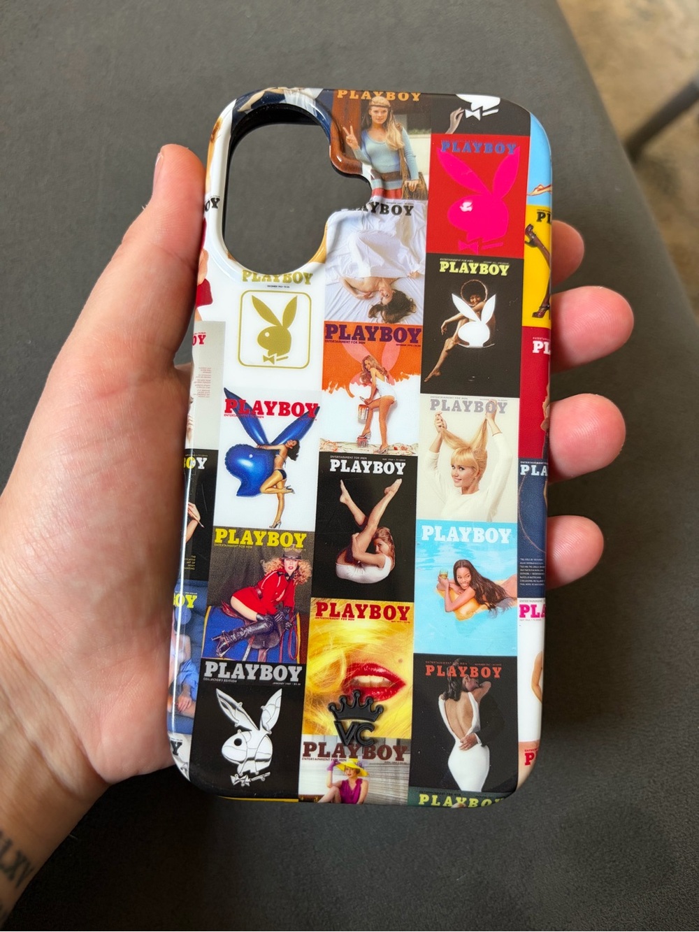 IPHONE 16 Velvet Caviar Multicolor Playboy Collage iPhone Case
